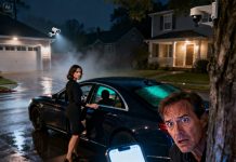 I told my wife, “Keep your secrets.” She just smiled and said, “Interesting.” That night, I followed her outside and watched her slip into someone else’s car like she belonged there. My hands shook as I whispered, “Who are you?” She turned, eyes cold, and replied, “Not who you think.” Then a text lit up my phone: “Stop digging or your daughter pays.” And that’s when I realized…I’d married my enemy.