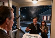 At Christmas dinner, my son and his wife handed out gifts to everyone—even the maid—while I sat there empty-handed. My DIL smirked, “Oh yours must’ve been misplaced in transit.” I just nodded, “Alright.” Four days later, they were pounding on my door, sobbing, “Please, it’s urgent!” My son’s voice cracked, “Dad… we didn’t know what we signed.” I stared at the paperwork in my hand and whispered, “You already did.” Then I opened the envelope that proved what they’d done… and why I couldn’t forgive them.