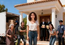 Heredé $600,000 de mis abuelos, mientras que el resto de la familia no recibió nada. Furiosos, se unieron y exigieron que me fuera de casa antes del viernes. Mi madre se burló: «Hay gente que no merece cosas bonitas». Sonreí y dije: «¿De verdad crees que dejaría que pasara eso después de todo lo que sé de esta familia?». Dos días después, llegaron con un equipo de mudanza y sonrisas triunfantes, solo para quedarse paralizados al ver quién los esperaba en el porche