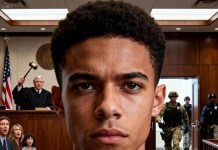 “He’s just a fake veteran!” my brother screamed in court, pointing at me. I didn’t flinch. I calmly placed the file on the judge’s desk. He scanned it once, then barked, “No one move. Lock the doors. Now.” My mother gasped. My brother went silent. As military police stepped in, my heart pounded—not with fear, but certainty. They thought they knew the truth. They were about to learn how wrong they were.