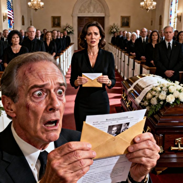 dreamina-2025-12-31-8871-A dramatic, high-tension funeral scene i...