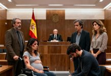 Eran las cinco de la mañana cuando la voz de mi marido estalló como un trueno, resonando por toda la casa y avergonzándome delante de todos. “¡Levántate ahora mismo y prepara el desayuno para mis padres!”, gritó, dándome un garrote en la barriga embarazada. Mi suegro y mi suegra rieron con furia: “Eso es lo que se merece”, se burlaron. Su hermana mayor tembló de desprecio. Solo alcancé a enviar una súplica frenética y desesperada de ayuda antes de que todo se volviera negro. Lo que sucedió después dejó a todos en un silencio absoluto. Cuando la sala se sumió en el silencio, incluso el rostro del juez lo reveló todo.