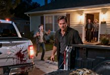 I came home early, expecting hugs and laughter, but my parents froze when they saw the mud on my boots. “Why are you here?” Mom whispered, eyes darting to the driveway. Outside, my brand-new truck sat there—scratched, dented… and covered in blood. My brother stumbled out, shaking, and croaked, “It’s not what it looks like.” I didn’t scream. I just opened the tailgate… and saw the one thing that proved he was lying. Now someone’s about to pay.