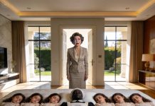 Despedí a 28 niñeras en dos semanas. El dinero nunca fue el problema, porque ya era multimillonaria, pero mi paciencia sí lo era. Entonces ella entró: una joven negra pobre, con una mirada tranquila y tan firme que me inquietó. La contraté solo para demostrar que fracasaría como todas las demás. Pero en menos de una hora, mis seis hijas sextillizas estaban aferradas a ella, riendo a carcajadas por primera vez en años. Y yo me quedé paralizada: acababa de hacer lo que 28 personas —e incluso yo misma— no habían podido hacer.