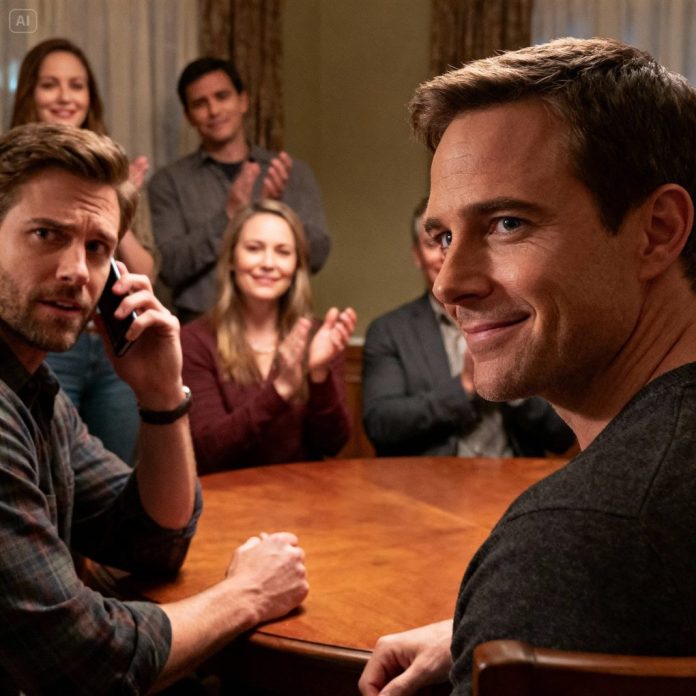 dreamina-2026-01-03-9659-A realistic American family dinner scene...