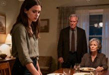 “Leave the keys and get out,” my father shouted during Sunday dinner. “This house belongs to the family now.” My mother nodded without hesitation. I placed the keys on the table and quietly walked away. The next morning, when the mortgage company called them about a $780,000 transfer, I smiled. Because that was when they realized the house had never truly been theirs.