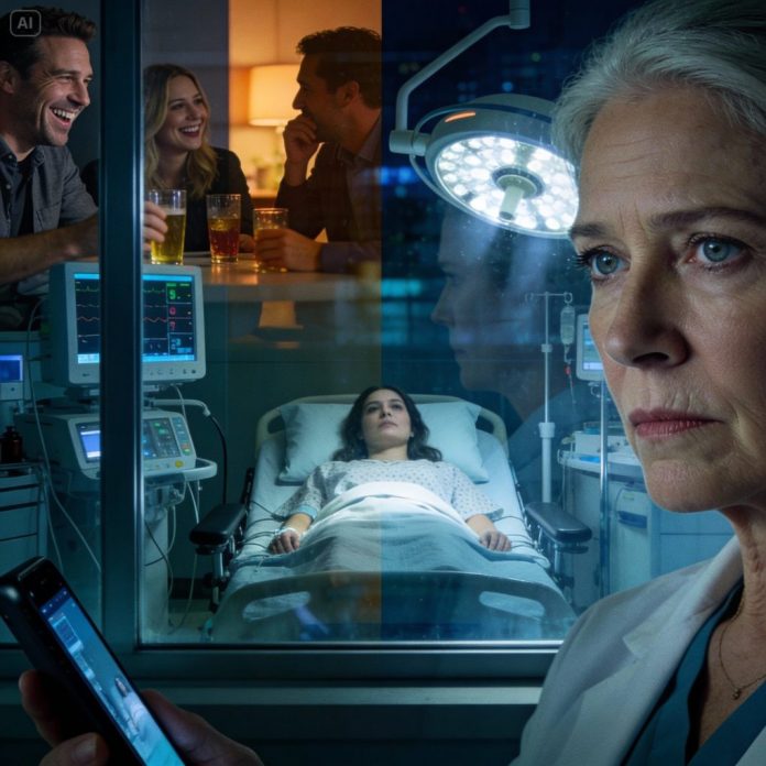 dreamina-2026-01-07-9286-A cinematic American hospital scene at n...