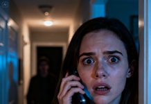 My grandma called me, her voice shaking. “Don’t trust the voice you hear tonight.” “What voice?” I asked, laughing nervously. “You’ll understand,” she said—and hung up. Minutes later, as I locked my front door, someone whispered my name from the hallway. It sounded familiar. Too familiar. That’s when I realized the warning wasn’t about a stranger… it was about someone I already trusted.