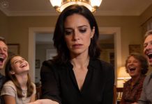 At a family dinner, my niece ripped the necklace straight off my neck and laughed, “Mom said this came from a flea market.” Snap. The clasp broke. Laughter erupted around the table. I didn’t say a word. That night, I unlocked my phone and permanently canceled her $50,000 elite dance academy tuition. By morning, the phone wouldn’t stop ringing — and this time, no one was laughing.