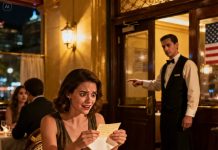 The waiter slid a note onto my napkin: “Leave now. Your date drugged your drink.” My heart slammed. I looked up, confused. He didn’t speak—just mouthed, “Back exit. Now.” I forced a smile, stood on shaking legs, and walked away like nothing was wrong. At 8 p.m., I watched police handcuff my date—and realized how close I came to never leaving that table.