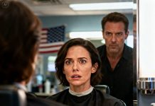 My barber froze mid-cut and whispered, “Don’t move. Act like everything’s normal.” I laughed nervously—until he leaned closer. “That’s not your reflection.” My eyes locked on the mirror, heart pounding as I focused past my own face. I didn’t dare turn around. Because in that moment, I understood something was standing behind me… and it was watching us both.