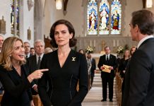 My sister mocked my “cheap” funeral dress in front of everyone, calling me the family failure. I stayed silent as they judged me. What she didn’t know was that the dress cost $30,000, the brand belonged to me, and her termination letter had already been signed. By the time the service ended, it wasn’t just a funeral. It was the moment their arrogance—and her career—was quietly buried for good.