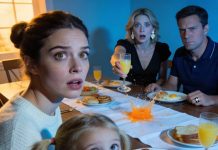 Sunday brunch was loud and lively when my five-year-old daughter suddenly looked up and asked innocently, “Mom, why does Aunt Lisa have Dad’s gold card?” The entire table fell silent. A mimosa glass slipped from my sister-in-law’s hand, and my husband turned pale. My heart tightened… because at that exact moment, a memory I had tried to bury came rushing back.