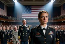 “Seven languages? Utterly useless!” my dad barked, his voice echoing across a hall packed with a thousand officers. I felt my face burn—but I stayed silent. Then the four-star general stepped forward and spoke eight calm words. Chairs scraped. Every officer stood. Even my father—pale, trembling. He finally understood what those languages were for… and why I had never needed to explain.