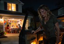 “Where are you?” my husband asked, his voice unusually urgent. “At my father’s birthday party.” There was a brief silence on the line. Then he spoke again, quietly but chillingly. “Pick up our child and leave. Now. Don’t ask.” I didn’t understand yet, but my heart was already racing. And when I opened the car door… I knew I was too late.