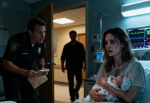 I lost consciousness in a house fire and woke up in the hospital. My husband said through tears, “The baby didn’t make it. You’re the only one who survived.” After my husband left the room, I couldn’t accept the loss of my baby. Then a police officer approached me and said quietly, “Ma’am, I need to tell you the truth.” Tiếng Việt (dịch):