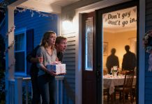 My parents’ wedding anniversary party was today, so we headed to their house with a gift. At the front door, my husband peered through the window and grabbed my arm. “Don’t go in there,” he whispered, trembling. When I asked why, he turned pale. “Let’s leave right now.” I placed the gift on the porch and turned away. But on our way home, something unforgettable happened.