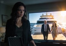 I returned home unexpectedly. My mother’s hands were covered in bruises, her eyes shadowed. She whispered softly, “Don’t worry about me.” But something inside me shattered. A few hours later, I found my father on his yacht, holding his lover’s hand. I opened the safe, laid my police badge on the table, and called my attorney. “Destroy everything.” From that moment on… the game truly began.