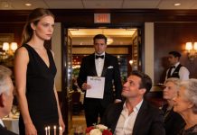 My husband shamelessly claimed the table I booked for my dad’s birthday, seating his parents there instead. “My family matters more,” he scoffed. “Go find a cheap restaurant.” I said evenly, “My brother is the owner here.” He brushed it off. Then the manager appeared—and greeted me by name. In that instant, everything he believed fell apart.