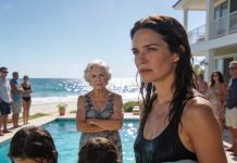 “GET OUT OF THE POOL!” my mother screamed at my children. “THIS PARTY IS FOR DECENT FAMILY ONLY — NOT FAILED DIVORCEES.” Fifty eyes watched as we walked away, dripping wet and humiliated. I silently collected the towels. The next morning, my phone rang. The realtor’s voice trembled. “Ma’am… the owner of the beach house has decided to end the lease.” And in that instant, my mother finally understood — a truth she had realized far too late.