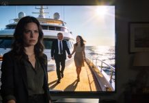 I came home without warning. My mother’s hands were bruised, dark circles under her eyes. She whispered, “Don’t worry about me…” But my heart was already breaking. Hours later, I saw my father on a yacht, hand in hand with his mistress. I opened the safe, placed my police badge on the table, and called a lawyer. “Burn it all down.” And from that moment on… the real game began.