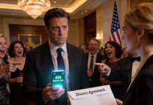 I appeared at the launch party of my wife’s law firm, just to hear people mock me and whisper, “The trial husband has arrived.” She then gave me an envelope and said, “Our company’s first case is your divorce. Sign it and get out.” I left in silence, canceled all spending, all events, all vacations, and pulled a 20 million dollar investment from her firm. A few minutes later, my phone was flooded with 456 missed calls… and someone stood outside my house.