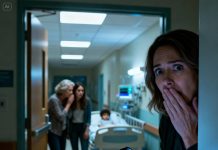 My 8-year-old son had been in and out of the hospital for a year, and I was running on nothing but coffee and prayer. One afternoon, as I walked toward his room, I heard voices—my mother and my sister—low, careless, like they thought no one could hear them. “It’ll be over soon,” my mother said. My sister chuckled. “As long as no one finds out.” My blood turned to ice. I didn’t confront them. I didn’t cry. I lifted my phone and hit record, hands shaking so hard I could barely keep it steady. That audio saved my son. It saved me. A year later, they weren’t calling me anymore. They were writing to me from prison.