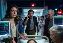 My five-year-old daughter was fighting for her life in the intensive care unit after a terrible fall when my parents called: “Your nephew’s birthday party is tonight – don’t embarrass us. We’ve already sent the bill, transfer the money now.” I cried, “Dad, my daughter is dying!” He coldly replied, “She’ll make it.” When I begged them to visit my daughter, they hung up. An hour later, they burst into the intensive care unit shouting, “The bill’s not paid – what are you waiting for? Family comes first, remember!” When I firmly refused, my mother rushed forward, ripped the oxygen mask off my daughter’s face, and yelled, “It’s over! She’s dead – come with us!” I stood frozen, trembling uncontrollably, and immediately called my husband. The moment he walked in and saw what they had done, his next action left everyone in the room speechless with horror.