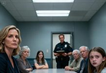 My sister “borrowed” my fifteen-year-old daughter’s brand-new car. She crashed it into a tree—then called the cops and pinned it on the child. “She was the one behind the wheel,” my mom lied, without flinching. My dad backed her up to protect their favorite daughter. I didn’t argue. I didn’t raise my voice. I did this. Three days later, their faces drained of color when they heard the words: “We found proof… and it points to someone else.”