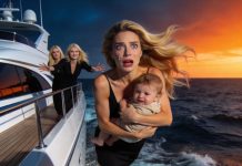 On the deck of our private yacht, I felt a pair of hands suddenly shove hard into my back. I spun around, and my mother spoke in a gentle voice, saying that I would disappear as if I had never existed. My sister stood beside her, smiling as though she had been waiting for this moment for years. I clutched my child tightly in my arms as we both plunged into the waves, swallowed up by the ocean’s icy mouth. Hours later, they stepped back into their house—only to see something waiting for them, making the blood in their veins run cold.