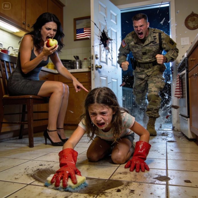 dreamina-2026-01-22-9233-A surreal scene unfolds inside a suburba...