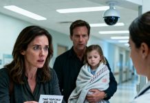 My six-year-old daughter developed a bizarre, patterned rash on her back. My husband and I rushed her to the hospital. After a quick exam, the doctor shrugged. “Most likely an allergy.” Then, at the payment desk, the receptionist leaned close and slipped a tiny piece of paper into my palm. Only one line was written on it: “Leave with your child—and go straight to the police. Now.”