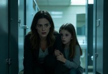 While shopping, my eight-year-old suddenly grabbed my hand. “Mom—quickly, the bathroom,” she whispered. Inside the stall, she froze and said, “Don’t move. Look.” I bent down—and my stomach dropped. I didn’t scream. I didn’t cry. I acted. Three hours later, my mother-in-law turned pale when she realized what I’d found…