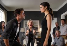 She smirked and said, “I run this house—you’re just the girlfriend.” I swallowed it, smiled, stayed quiet. Then my boyfriend dropped to one knee and whispered, “Marry me.” The room exploded. She screamed, called me a mistake, a nobody. I slipped the ring on and met her eyes, calm and steady. Because the moment I became his fiancée, everything she thought she controlled was already gone.