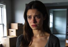 “She dropped fifteen boxes in my living room and announced, ‘These are my things. I’m moving in after the wedding.’ My fiancé smiled and said nothing. I did. On the morning of our wedding, he woke up alone in an empty apartment, holding my note. It didn’t say goodbye. It asked one question—one he should have answered long ago.”