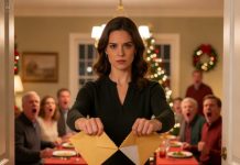 My family kicked me out during Christmas dinner. “We’ve all decided—you should leave and never come back,” my sister said. I smiled. “Okay then. I guess you won’t be needing this.” I tore up the envelope in my hands and walked out without looking back. Five minutes later, someone screamed my name. That’s when they realized exactly what I’d destroyed.