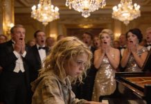 They were dragging me toward the exit when I saw the piano. “Please,” I shouted, my voice shaking, “I’ll play for a plate of food.” Laughter rippled through the hall—until a man stepped forward. “Let her play,” Lawrence Carter said calmly. I sat down, my fingers hovering over the keys. Because the moment I touched them… everything I’d lost was about to speak.