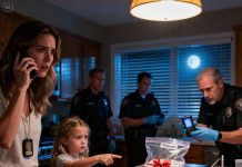 My 5-year-old daughter with mysterious powers threw a pregnancy gift from MIL into the trash when she received it. “Don’t look at it! Mom! Call the police now!” Her urgent voice made me rush to call the police. The police inspected the gift… and revealed the involvement of an unexpected person…