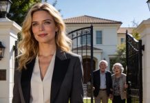 My own dad said: “You’re just a stupid mistake of my past… take that pregnancy and get out!” 9 years later, security called: “Ma’am, your parents are at the gate of your estate.” I smiled and said…