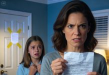 My eleven-year-old daughter handed me a note taped to her bedroom door, hands shaking. “They gave our dog away,” she sobbed. “They said not to make a scene.” I read it once and felt something harden inside me. I didn’t cry. I didn’t confront them that night. I made a plan instead. The next morning, when there was a knock at their door, the screaming didn’t come from my house.