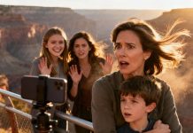 Family trip to the Grand Canyon. At the photo spot, my sister laughed. “Hey mom, now’s the time.” The next moment, I was pushed off the cliff with my 5-year-old son in my arms. When I woke up below, what I saw wasn’t the son I knew.