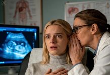 In the cold ultrasound room, I noticed the doctor’s hands shaking as she looked at the monitor. She drew me aside and whispered urgently, “You need to get out. Get a divorce.” I stood there stunned, not yet grasping why, until she turned the screen toward me. One look was all it took—my heart pounded, my blood burned, and I knew my marriage had come to an end.