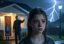 When I was fifteen, I was thrown out of the house in the middle of a storm because of a lie my sister told. My father shouted that he didn’t need a “sickly” daughter, and I silently walked away into the rain. Three hours later, after I had vanished into that darkness, my phone rang. The police officer’s voice was shaking. And in that moment, everything in my family began to collapse.