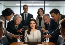 My mother lured me into what she called a “family meeting.” As soon as I walked in, a lawyer was waiting, prepared to pressure me into signing everything away. When I refused to hand over my inheritance, the threats began. I smiled and counted softly, “One… two… three… four… five. That’s a lot of people.” Then I added calmly, “The ironic part is — I also only brought one person with me.”