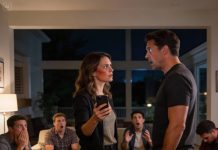 The husband slapped his wife in front of his friends to show off — but her act of revenge left everyone shocked and speechless.