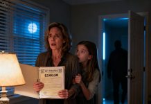 I was sorting through a dusty drawer when a folder I’d never seen slid into my hands. A $2,000,000 life insurance policy—on me. My blood turned cold. My daughter’s lips brushed my ear. “Mom… we need to go. Now.” I snatched my purse and backed away. That’s when the front door creaked open by itself—inch by inch—like someone had been waiting for the exact moment I found the truth.