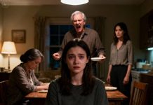 My biological father once told me, “You’re just a foolish mistake I made in the past… take that baby and get out of my house!” Nine years later, security called me and said, “Miss, your parents are at the entrance to your mansion.” I smiled… and said: