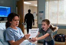 Right after giving birth, I was still in my hospital bed. My daughter suddenly ran in and shouted, “mom! We have to leave this hospital now!” Confused, I asked, “what do you mean?” She handed me a piece of paper. “Please… just look.” The moment I read it, I grabbed her hand. We left without looking back.