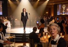 “For eight years my parents repeated, ‘Get a stable job like your sister,’ until I stopped fighting back. Last month, while my mom’s catering company worked the Business Excellence Gala, the emcee said, ‘Entrepreneur of the Year—DataStream AI, valued at $890 million.’ I walked onto the stage. From the spotlight, I saw my mom at table twelve—hands shaking—just before the entire tray crashed to the floor.”