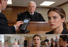 “The ballet mom shoved me back as my daughter screamed on the floor, then told the cop I’d ‘grabbed’ her child. When I begged her to stop lying, she smiled and said, ‘Sometimes you have to exaggerate to protect kids.’ I stayed quiet—until six months later, in court, she heard her own voice played back. Her face drained of color. And that was just the beginning of what the judge learned.”